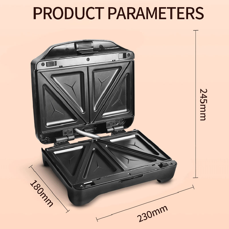 Title 2, Sandwich Maker Mini Cross Border Heated Toast F...