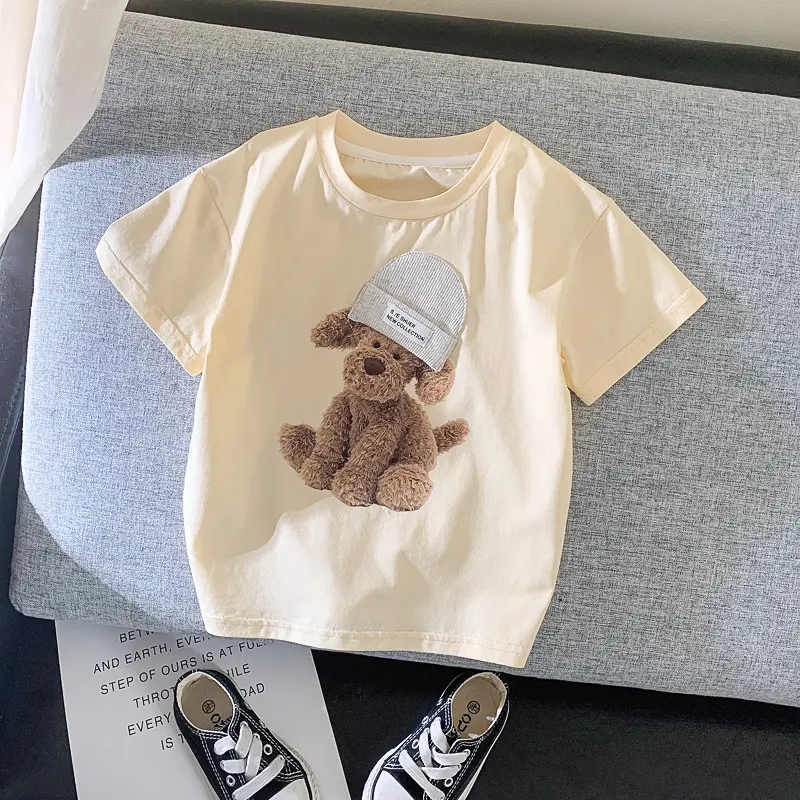 Chaogongguan Summer New Children"s Cartoon Short Sleeve