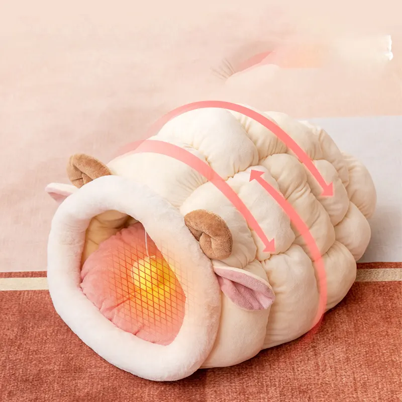 Soft Cat Bed Mat Sleeping Bag House
