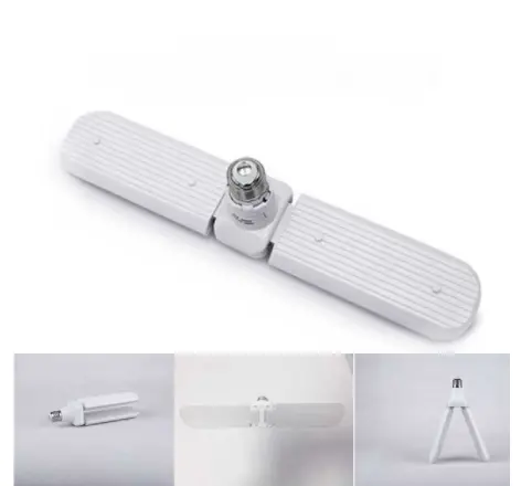 Energy-Saving Fan Lights Can Be Folded