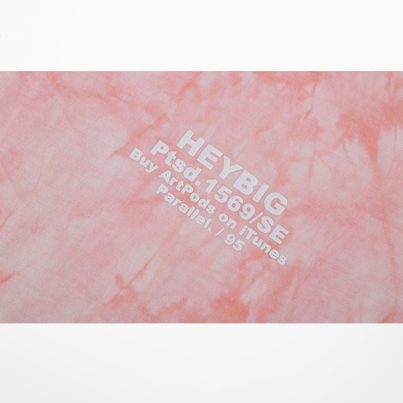 Summer Student Couple Wear Tie-Dye Top