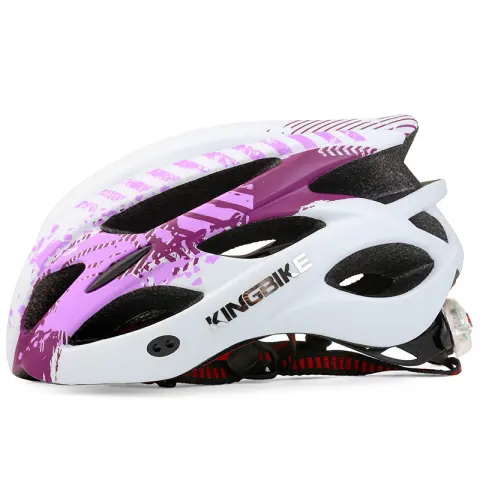 Sunscreen with Rear Taillight Warning Riding Helmet