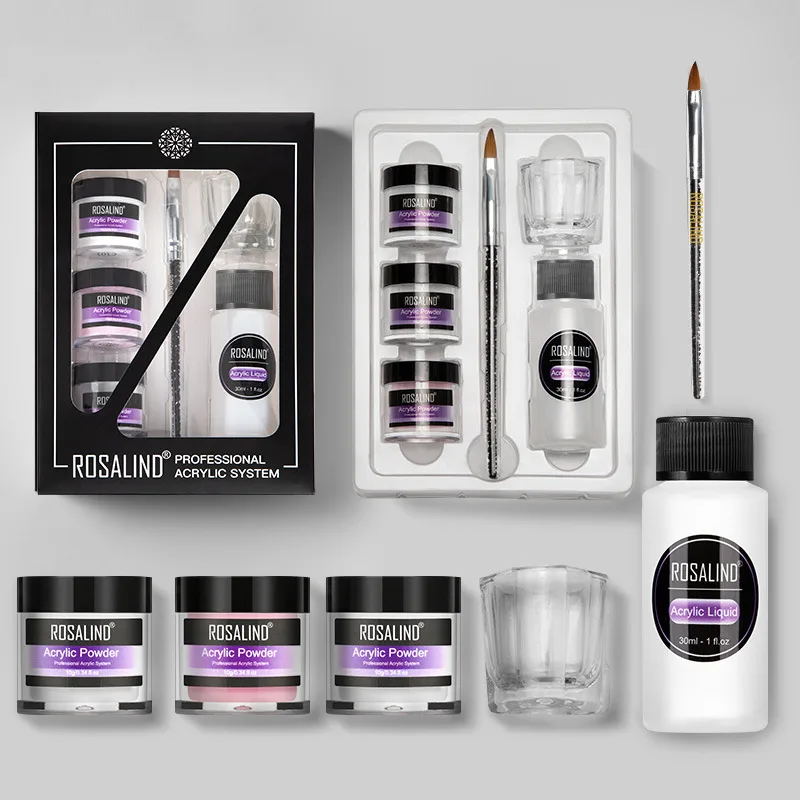 Nail Powder Acrylic System Kit Professional Art Tool Set