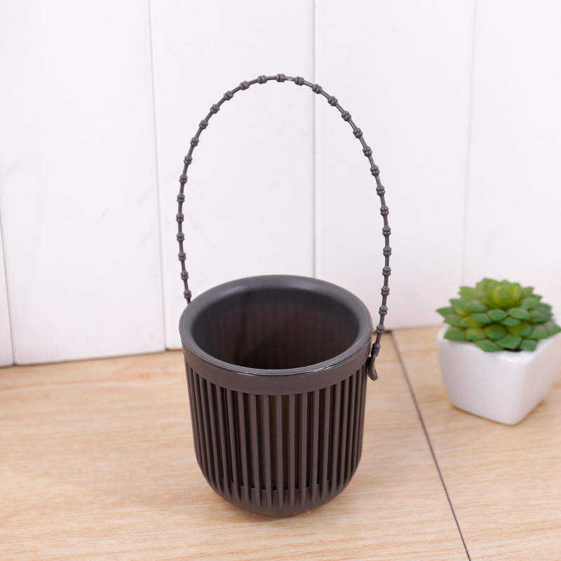 Title 2, Creative Green Radish Spider Plant Pot Plastic ...