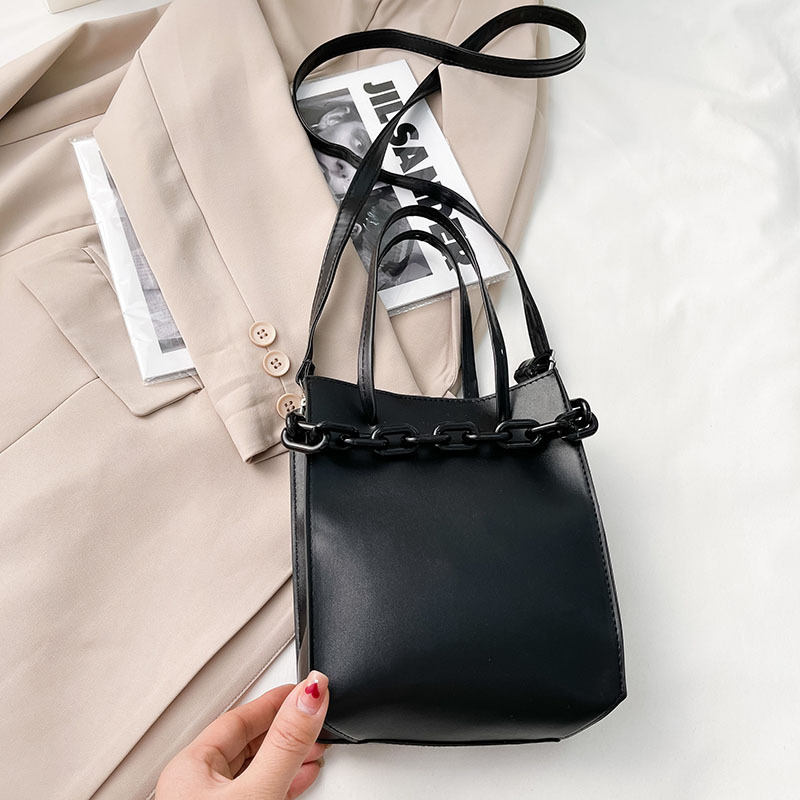 Large Capacity Chain Crossbody Picture Tote Bag