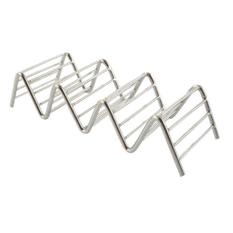 Title 1, Stainless Steel Tortilla V-shaped 2 Grid Tortil...