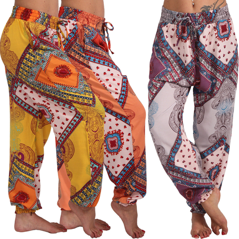 Title 5, Womens Harlem Pants with Casual Pockets and Lo...