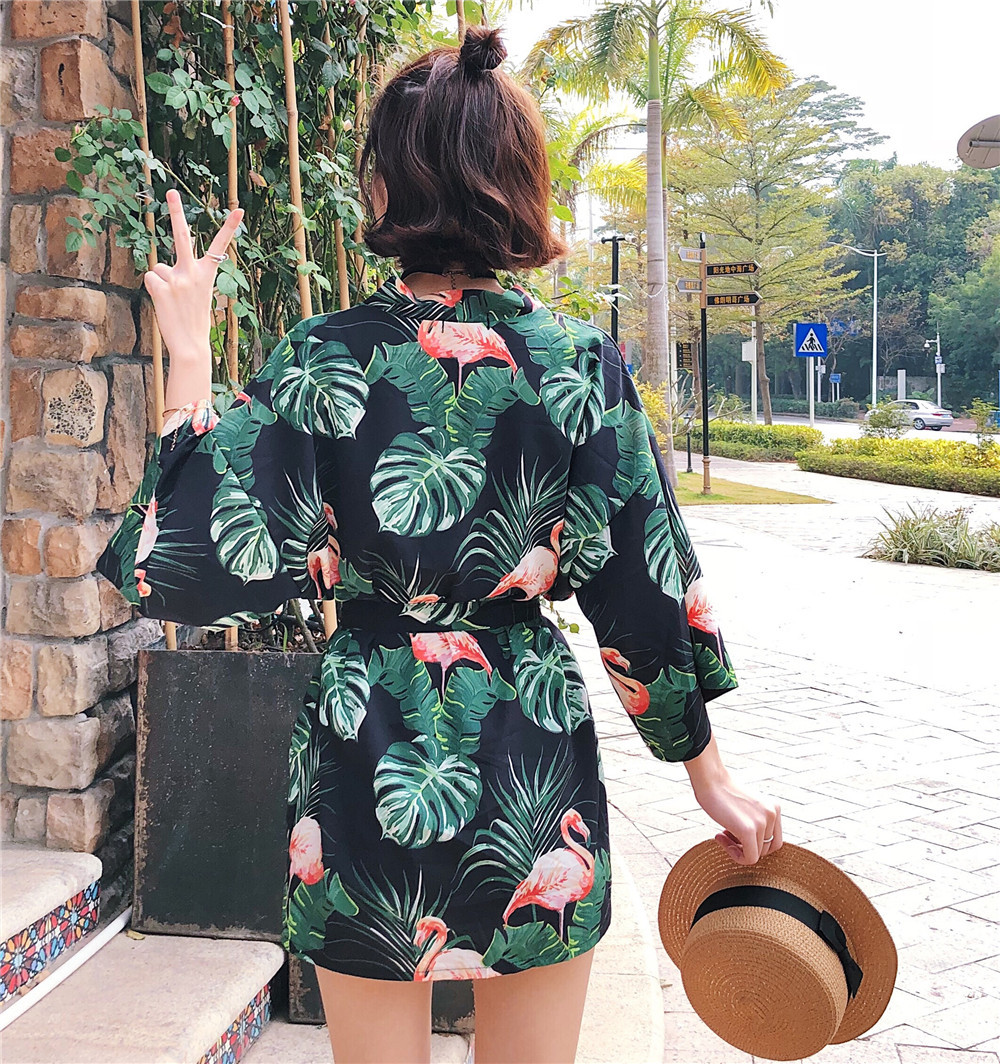 Sun Protection Jacket With Sleeves And Kimono Jacket