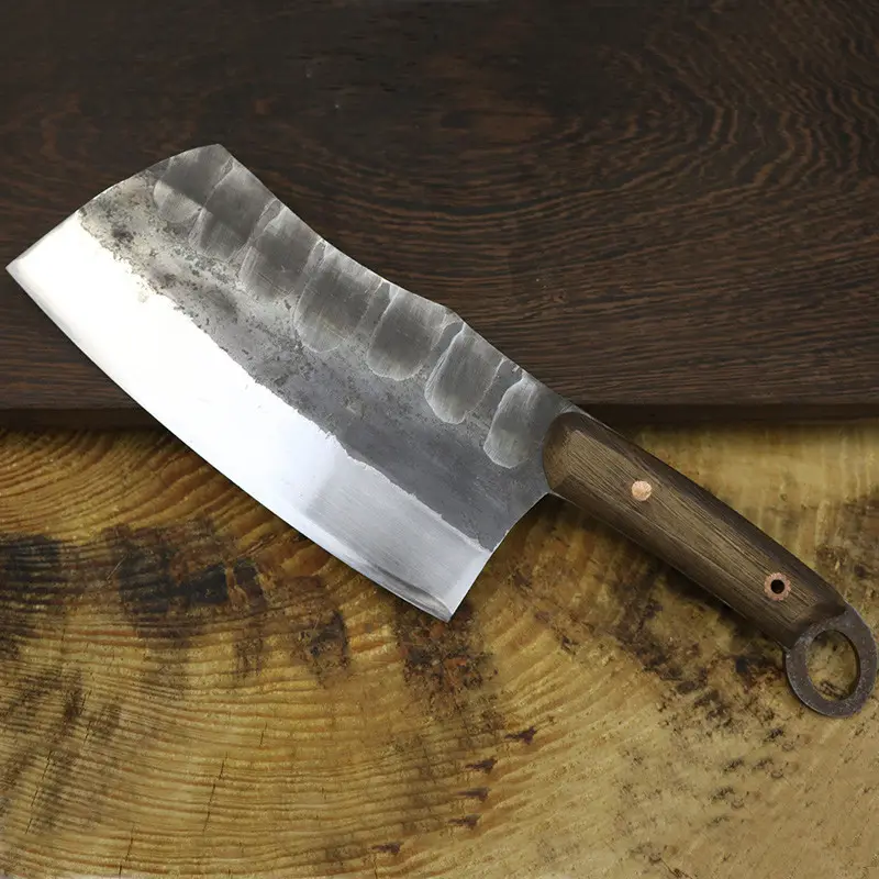 Handmade Forged Kitchen Knife Old Iron Household