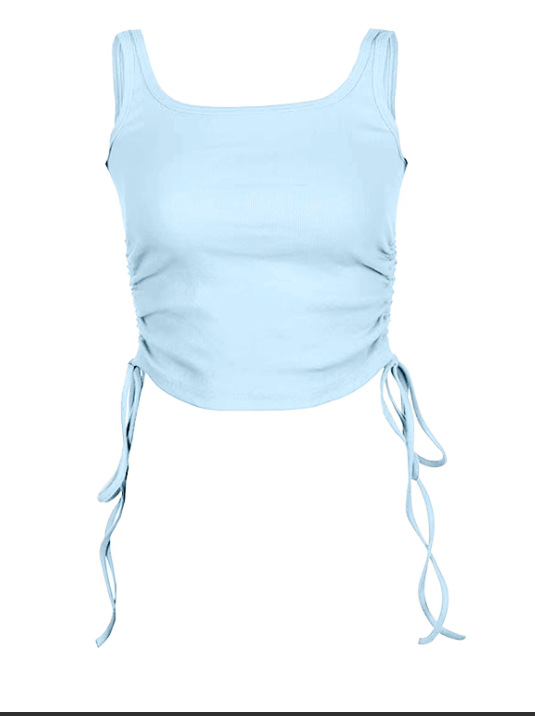 Title 2, New Drawstring Thread Wrap Top