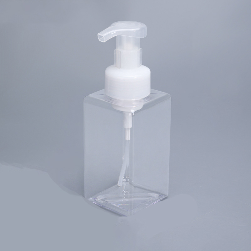 450ml transparent white pump h