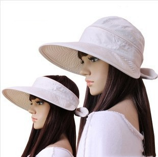 Korean Version Of Anti Ultraviolet Summer Flat Top Sunhat White - Shop at LoveMi