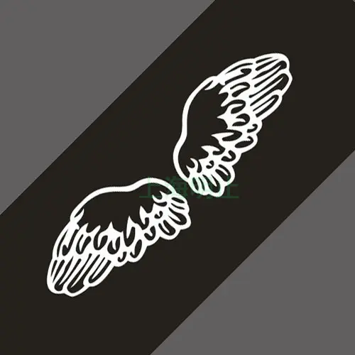 Car Reflective Stickers Car Personality Angel Wings Car Rear