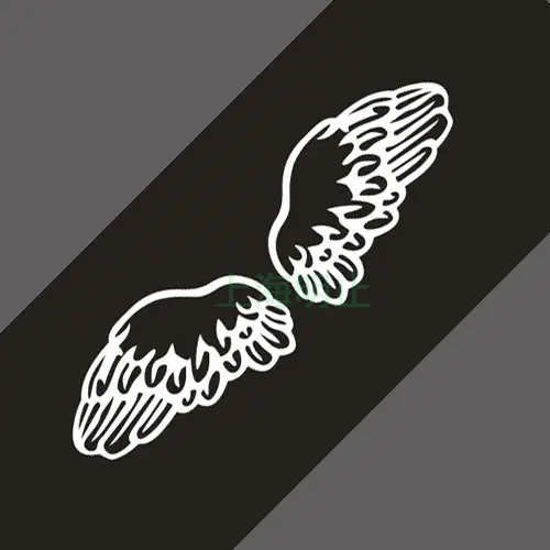 Car Reflective Stickers Personality Angel Wings Rear