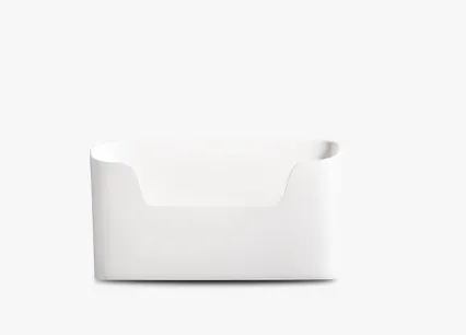 Wall Mounted Plastic Non Perforated Toilet Storage Box White - Shop at LoveMi