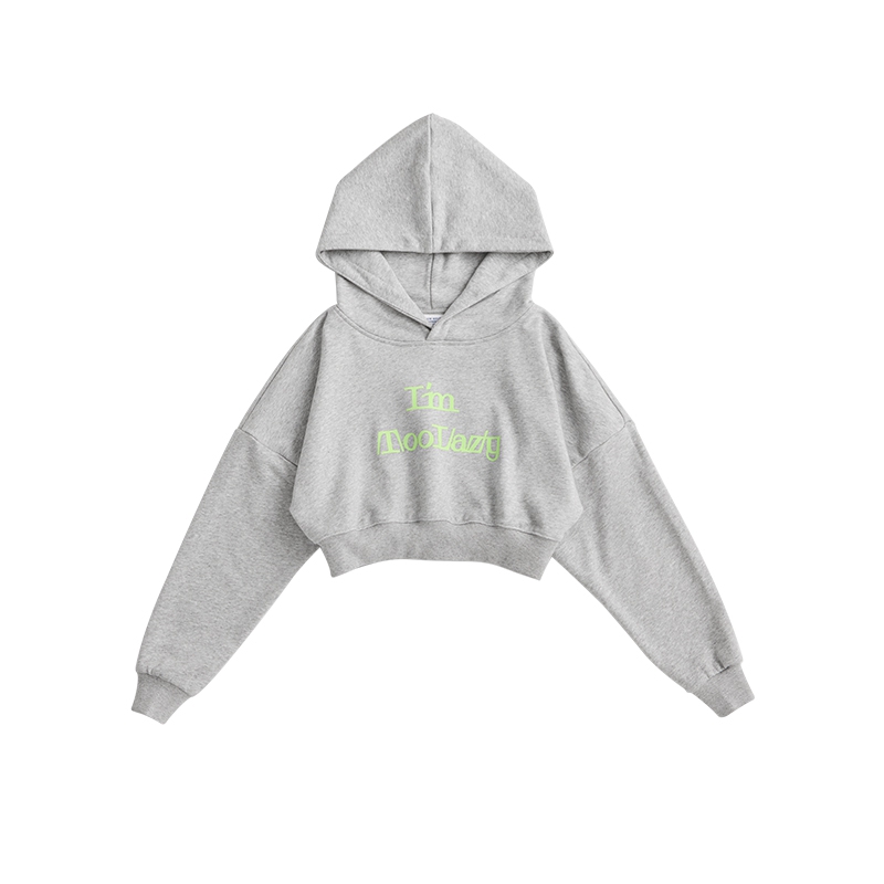 Title 2, Lazy Style Hooded Short Jacket Hip-Hop Jazz Thi...