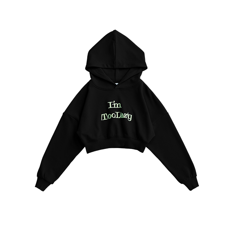 Title 3, Lazy Style Hooded Short Jacket Hip-Hop Jazz Thi...