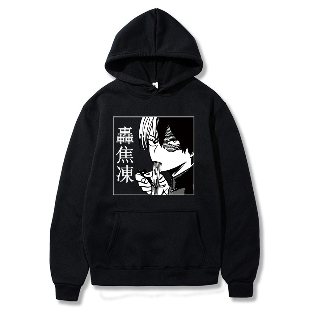 Printed Hooded Casual Cute Hero Creative Sweater