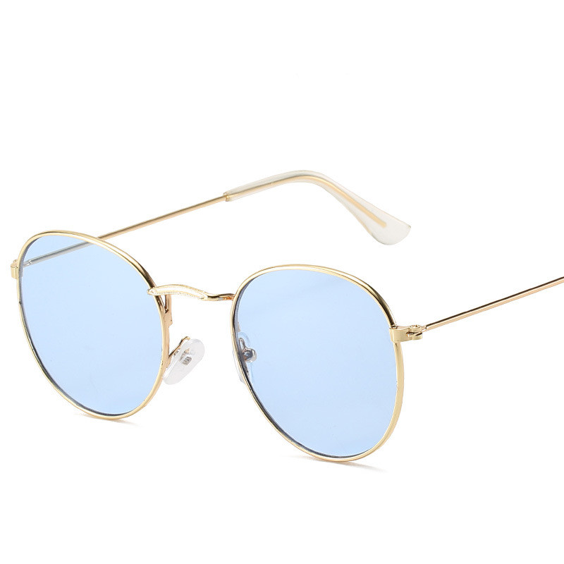 Title 2, Retro Oval Small Frame Personality Sunglasses M...