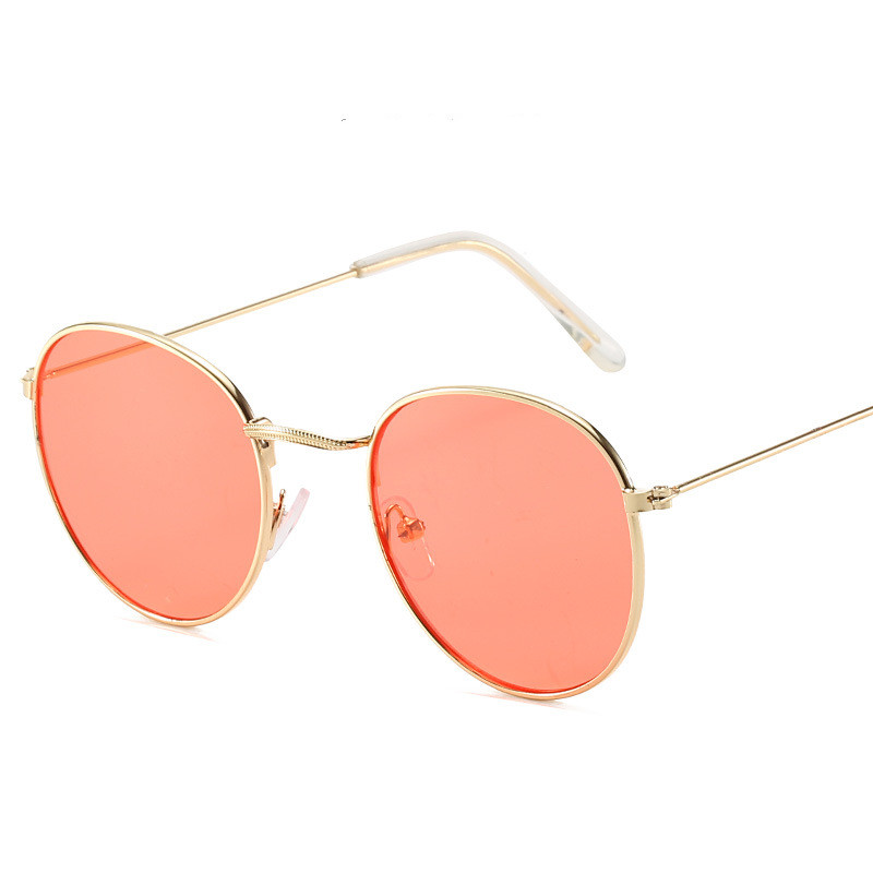 Title 5, Retro Oval Small Frame Personality Sunglasses M...