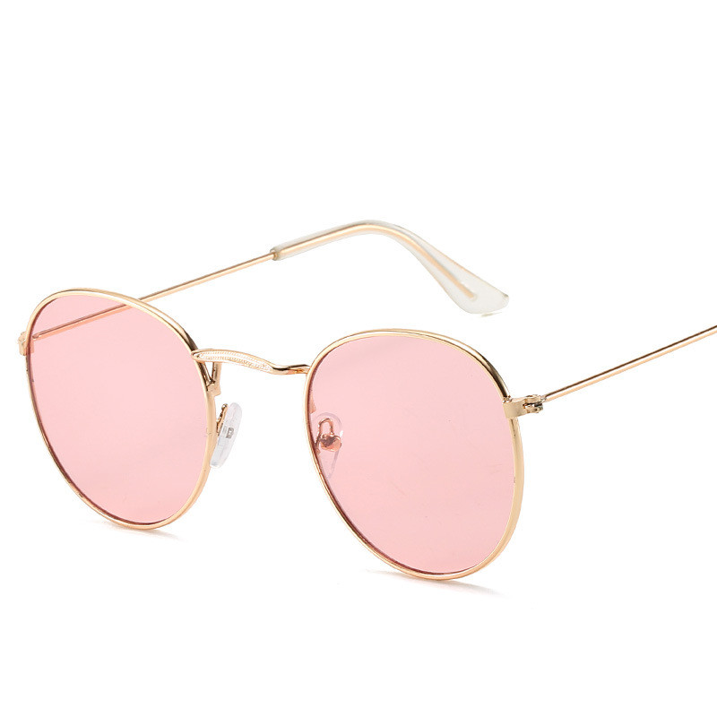 Title 4, Retro Oval Small Frame Personality Sunglasses M...