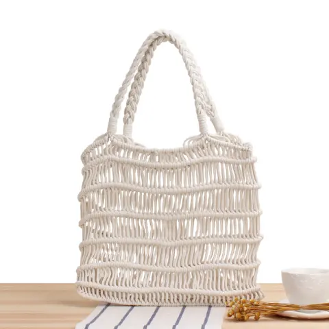 Female Sensual Straw Bag Beach Bag