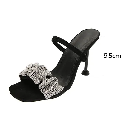 Fairy Slippers With Rhinestone Stiletto Heels D 38 - Shop at LoveMi