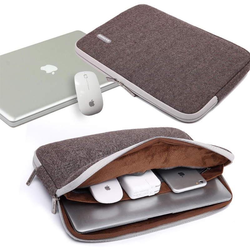 Compatible with Apple , Kayond Herringbone Liner Bag For Apple Lenovo Asus 11 13.3 Inch 14 15.6 Inch 17 Inch Notebook Bag — foto 3