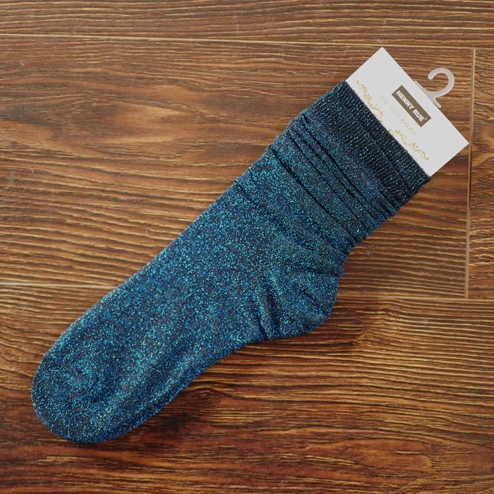 Title 3, Silberne Zwiebelsocken für Damen im Kanister-Fl...