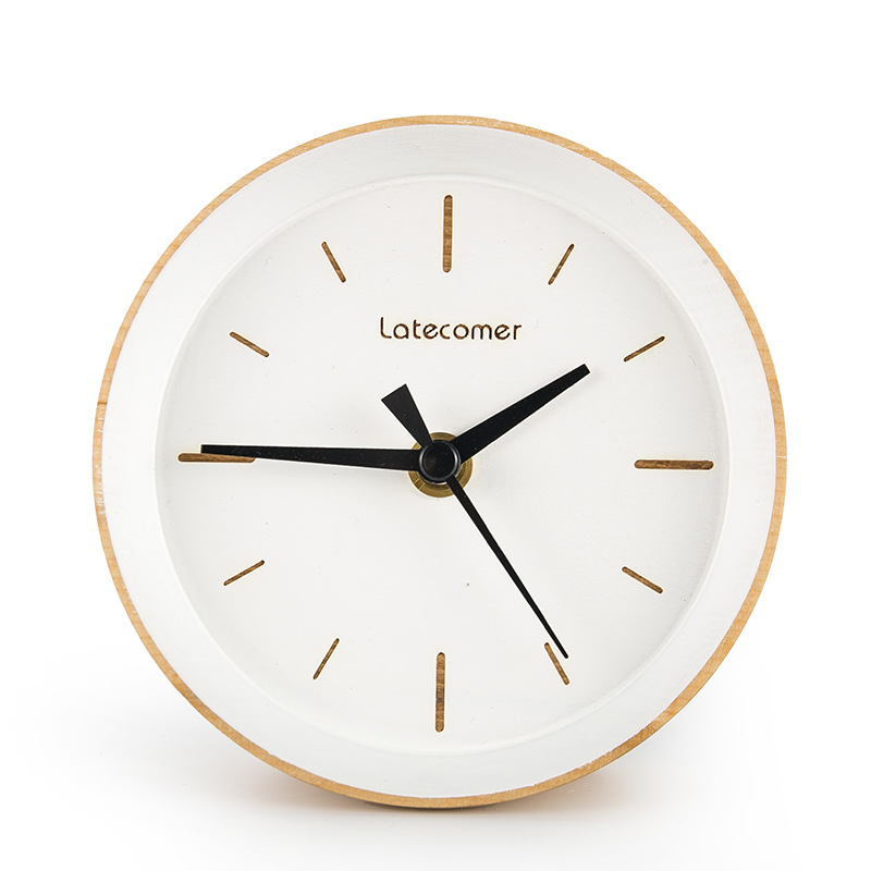 New Wooden Decoration Creative Home Decoration Wooden Bedroom Living Room Desktop Electronic Clock Digital Clock