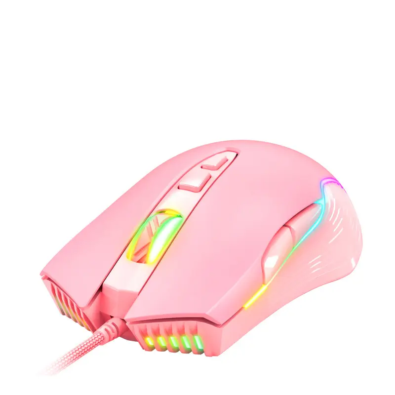 Mechanical Gaming Game Wired Mouse Streamer Notebook