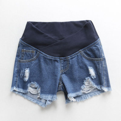 Wear Low Rise Thin Black Denim Shorts Dark Blue - Shop at LoveMi