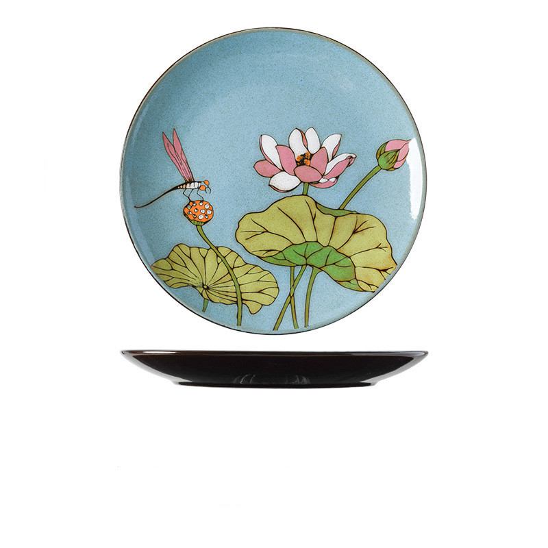 Title 1, Ceramic Art Dinner Plate Dish Home Refreshment ...