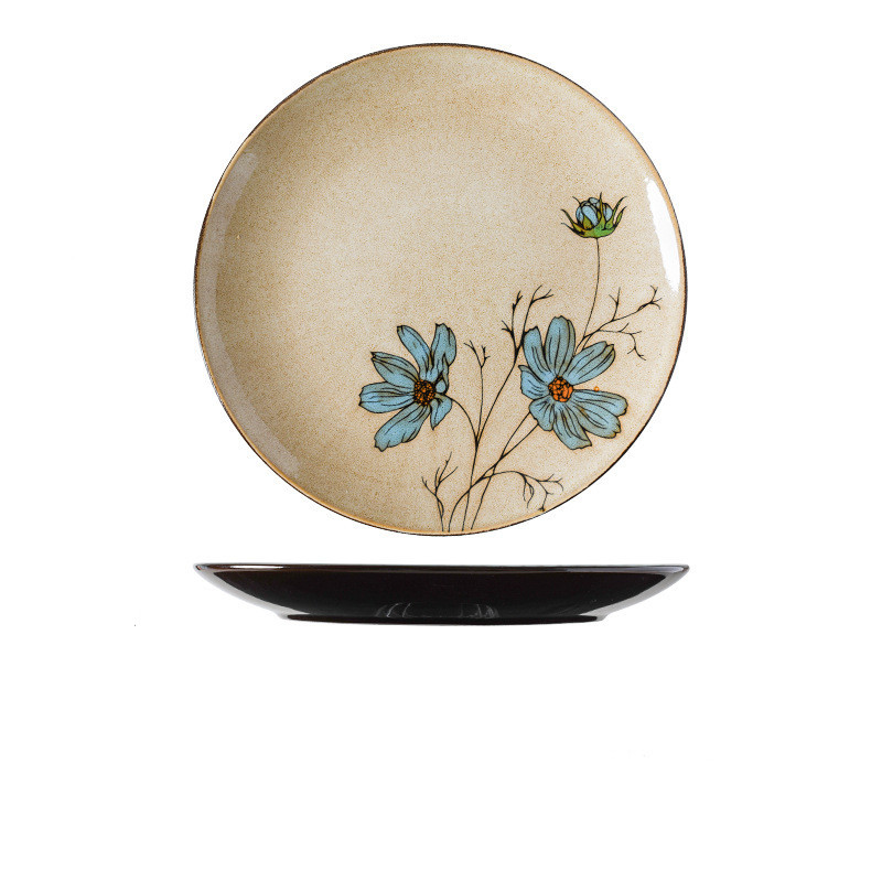 Title 5, Ceramic Art Dinner Plate Dish Home Refreshment ...