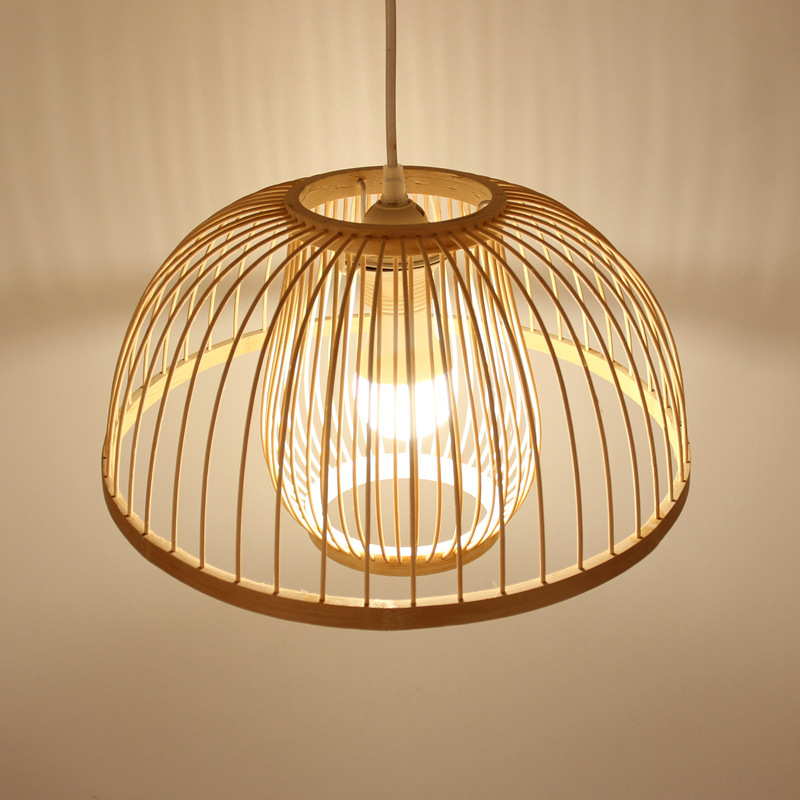 Chinese Style Bamboo Chandelier Creative Round Lobby Lobby Atmosphere - Image 3