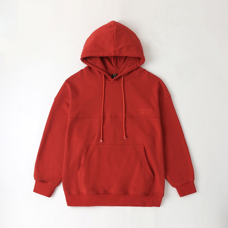 Title 2, Red Hooded Spring and Autumn Thin Loose Couple ...