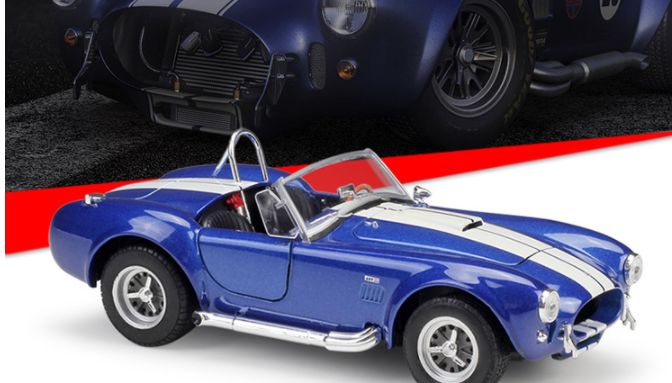 Title 6, Welly 1965 Shelby Cobra 427 Klassisches Auto St...