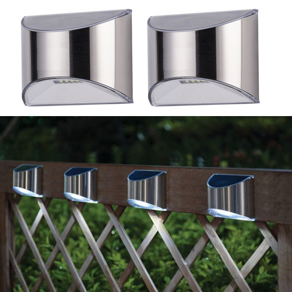 Solar Lights Solar Step Lights Outdoor Waterproof LED 