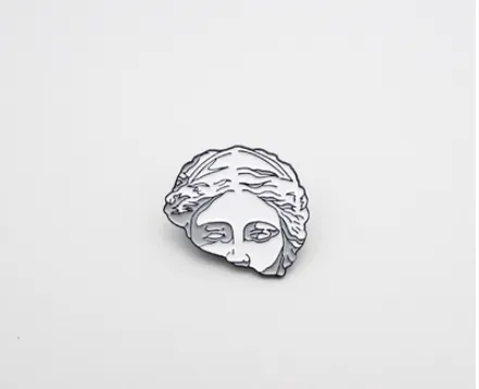 Ancient Roman Art Brooch, Lovers'' Best Friend Half Face - Shop at LoveMi