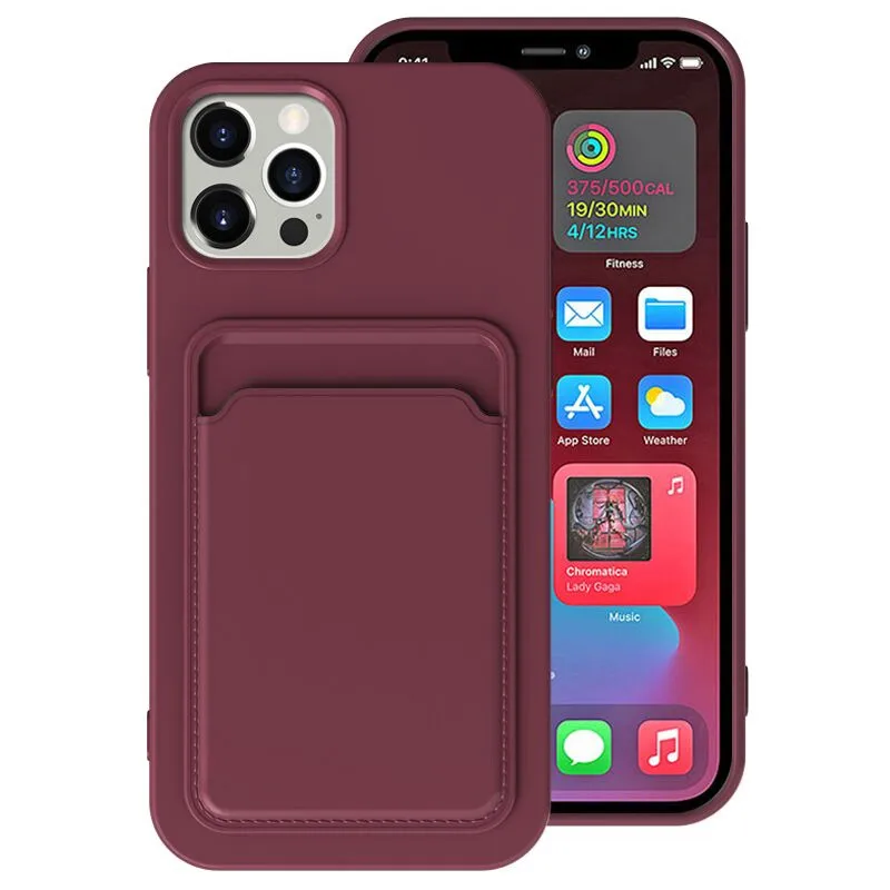 Candy Color Case with Card Holder