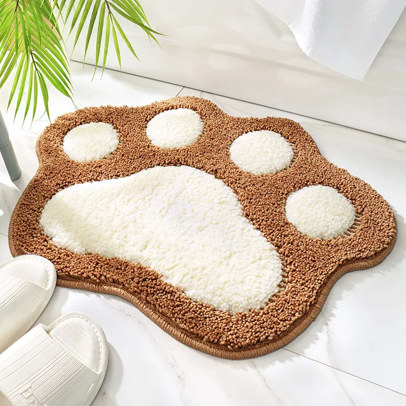 Anti-Slip Mat Bathroom Carpet Door Mat Cute Foot Mat