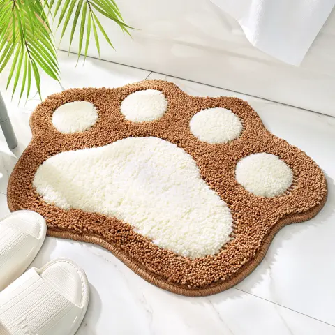 Anti-Slip Mat Bathroom Carpet Door Mat Cute Foot Mat