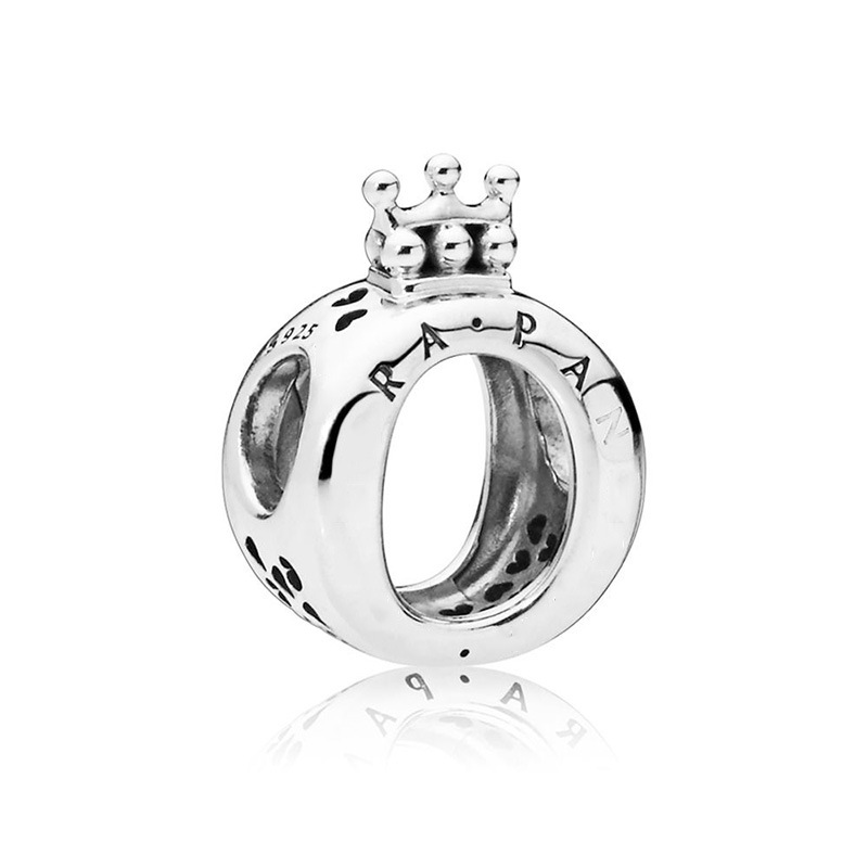 S925 Sterling Silver European And American Hot Crown Beads