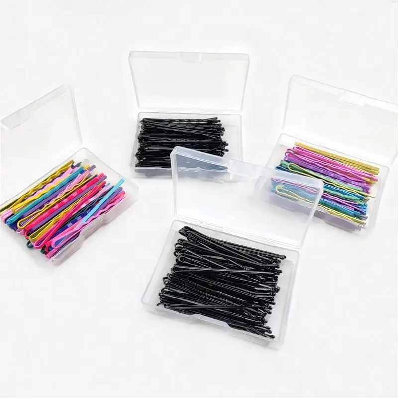 Of Korean Exquisite Boxed One-Word Clip Hairpin