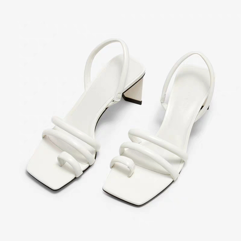 Mid-Heel Strap Sandals