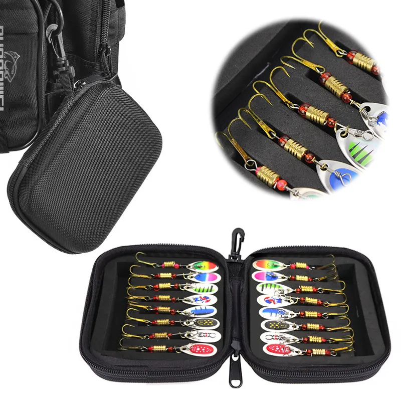 Rotating Composite Sequin Set Fly Hook Fishing Bait Small Bag External Bag Fishing Tackle Bag – image 4