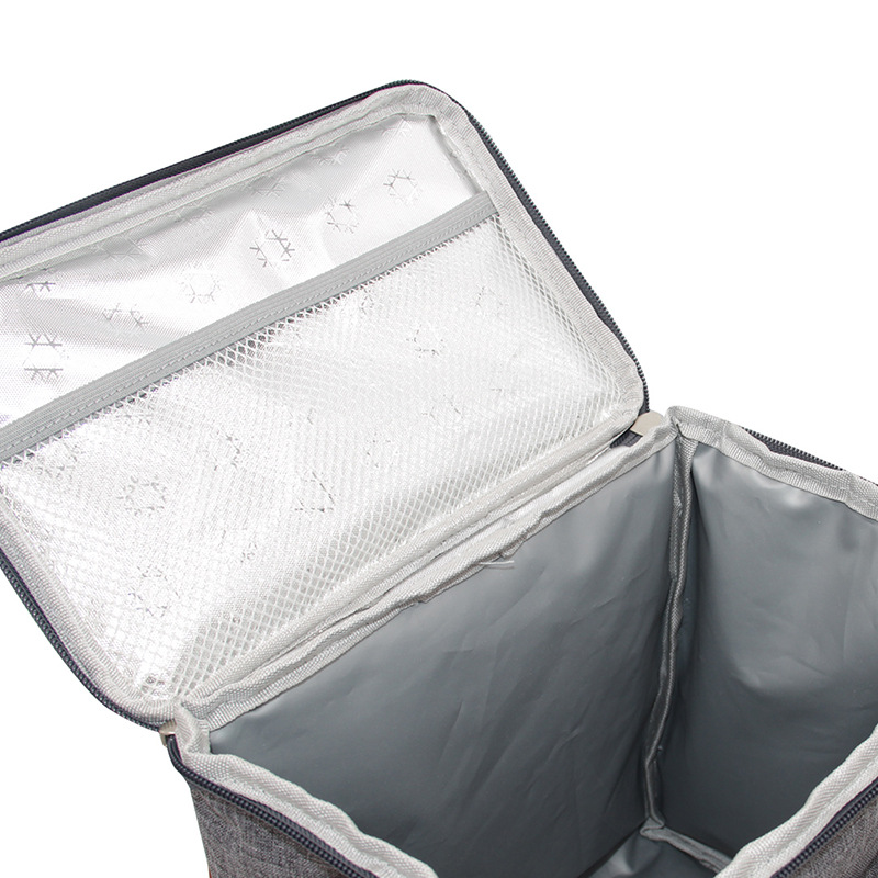 Portable Heightening Insulation Bag PEVA Leakproof Picnic Bag - Image 3