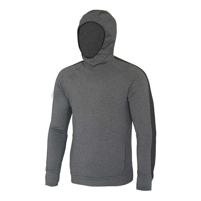 Title 2, Langarm-Plus-Fleece-Kapuzenpullover-Fitness-Trikot