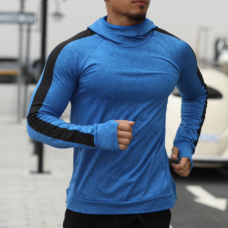 Title 4, Langarm-Plus-Fleece-Kapuzenpullover-Fitness-Trikot