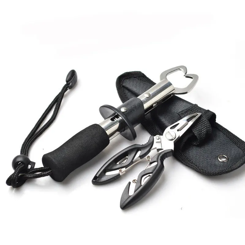 Fishing Gear Fish Lip Stainless Steel Scissors Grip Set